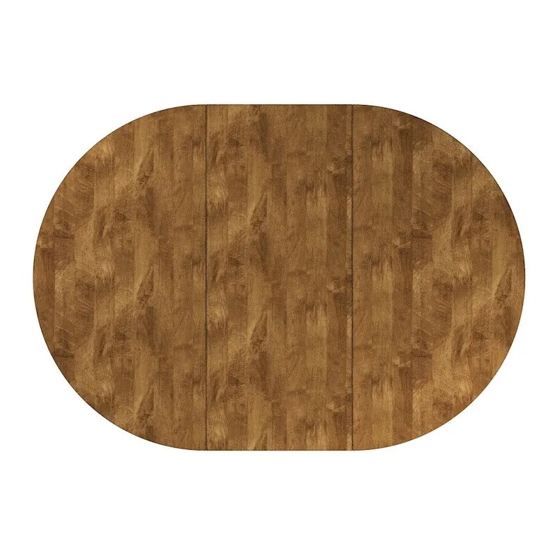 Tavolo da pranzo ovale in legno massello bicolore Eleanor di iNSPIRE Q Classic