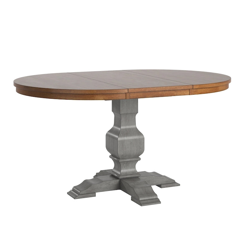 Tavolo da pranzo ovale in legno massello bicolore Eleanor di iNSPIRE Q Classic
