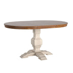 Tavolo da pranzo ovale in legno massello bicolore Eleanor di iNSPIRE Q Classic