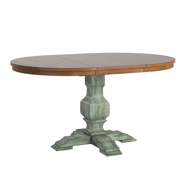 Tavolo da pranzo ovale in legno massello bicolore Eleanor di iNSPIRE Q Classic