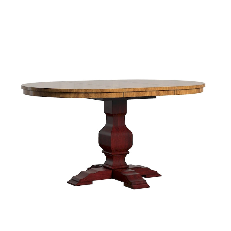 Tavolo da pranzo ovale in legno massello bicolore Eleanor di iNSPIRE Q Classic