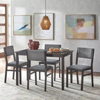 Set da pranzo Simple Living Jules 5 pezzi in legno massello