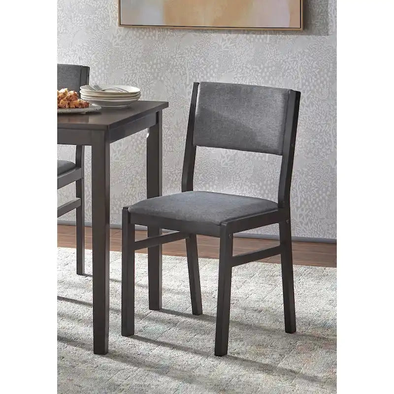 Set da pranzo Simple Living Jules 5 pezzi in legno massello