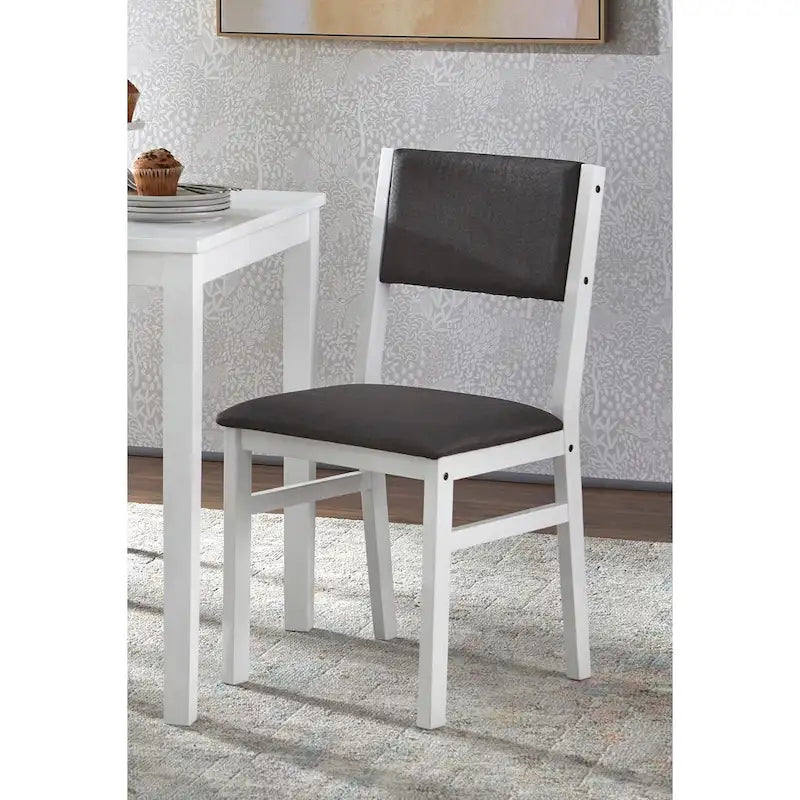 Set da pranzo Simple Living Jules 5 pezzi in legno massello