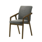 CraftPorch Sedia da pranzo imbottita rustica semplice (set da 6)