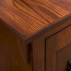 Tavolino Contenitore Leick Home Mission Tradizionale in Legno Massello