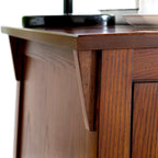 Tavolino Contenitore Leick Home Mission Tradizionale in Legno Massello