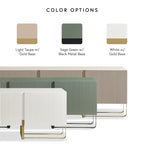 Meuble TV de rangement à 3 portes DH BASIC Modern 60 pouces par Denhour