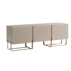 Meuble TV de rangement à 3 portes DH BASIC Modern 60 pouces par Denhour
