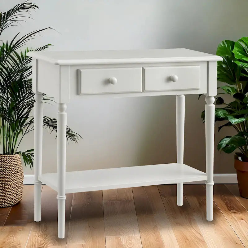 Leick Home Coastal, Console étroite de couloir à un tiroir