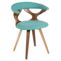 Chaise de salle à manger/chaise d'appoint pivotante moderne de style Mid-Century Carson Carrington Viby - N/A