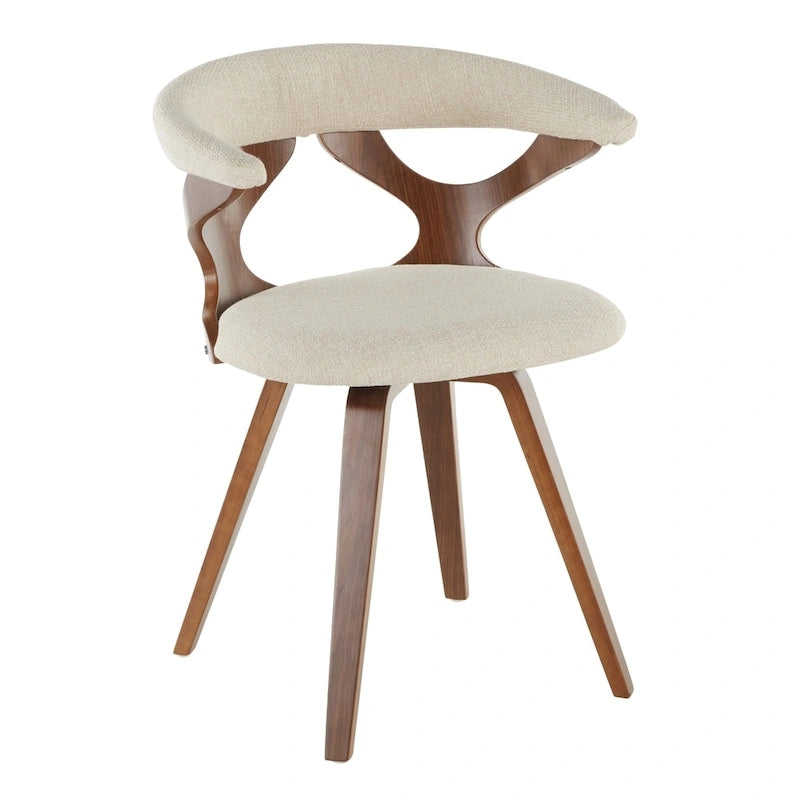 Chaise de salle à manger/chaise d'appoint pivotante moderne de style Mid-Century Carson Carrington Viby - N/A