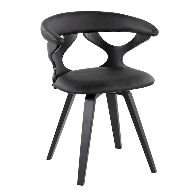 Chaise de salle à manger/chaise d'appoint pivotante moderne de style Mid-Century Carson Carrington Viby - N/A