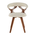 Chaise de salle à manger/chaise d'appoint pivotante moderne de style Mid-Century Carson Carrington Viby - N/A