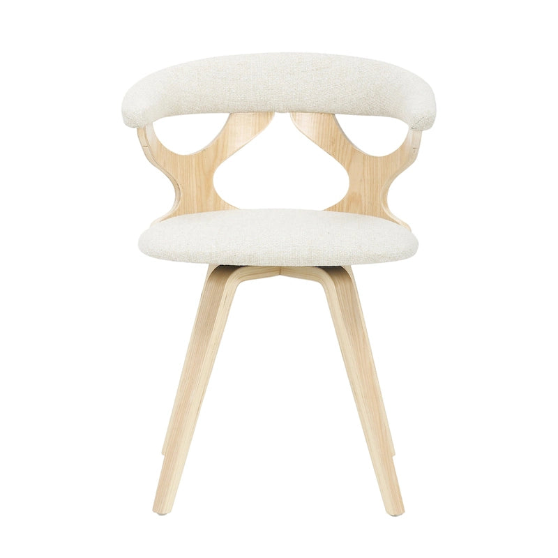 Chaise de salle à manger/chaise d'appoint pivotante moderne de style Mid-Century Carson Carrington Viby - N/A