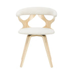 Chaise de salle à manger/chaise d'appoint pivotante moderne de style Mid-Century Carson Carrington Viby - N/A