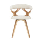Chaise de salle à manger/chaise d'appoint pivotante moderne de style Mid-Century Carson Carrington Viby - N/A