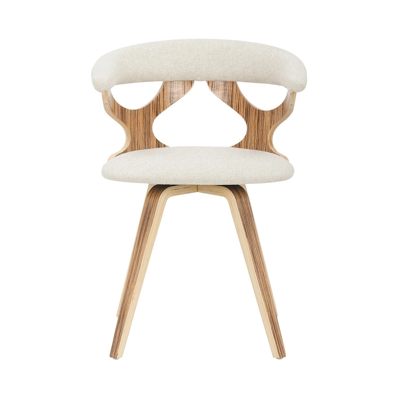 Chaise de salle à manger/chaise d'appoint pivotante moderne de style Mid-Century Carson Carrington Viby - N/A