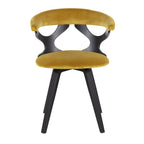 Chaise de salle à manger/chaise d'appoint pivotante moderne de style Mid-Century Carson Carrington Viby - N/A