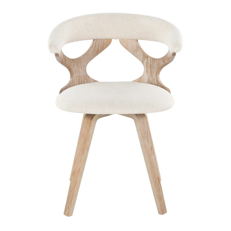 Chaise de salle à manger/chaise d'appoint pivotante moderne de style Mid-Century Carson Carrington Viby - N/A