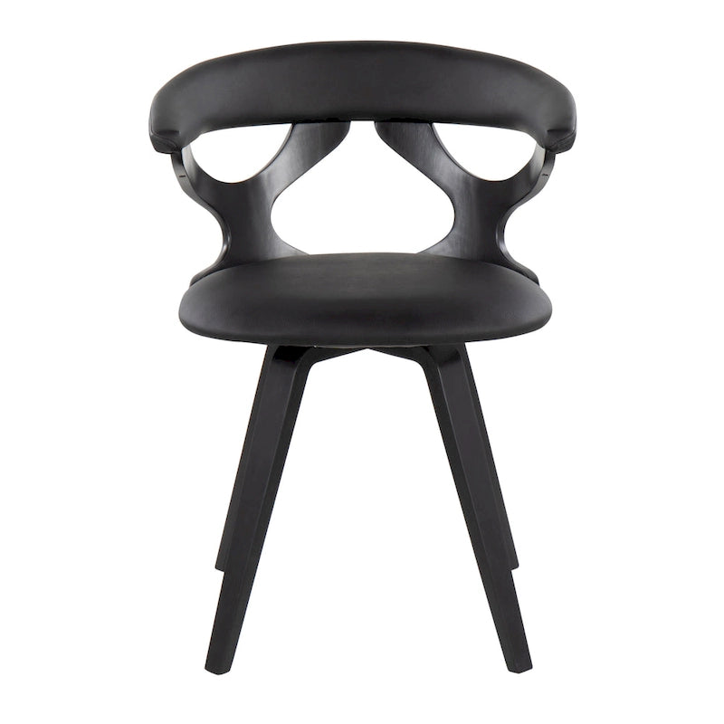 Chaise de salle à manger/chaise d'appoint pivotante moderne de style Mid-Century Carson Carrington Viby - N/A
