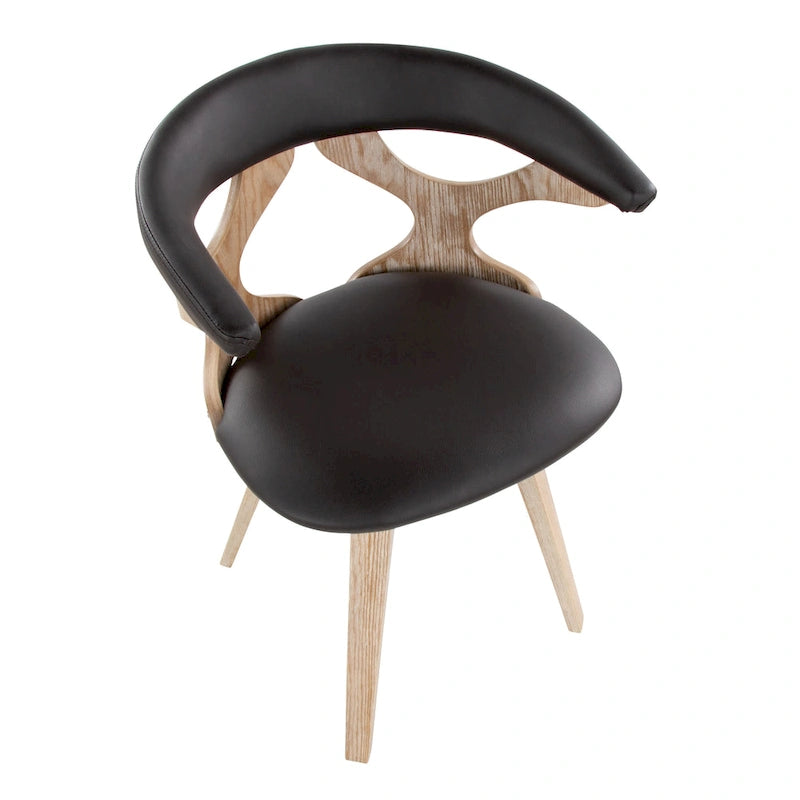 Chaise de salle à manger/chaise d'appoint pivotante moderne de style Mid-Century Carson Carrington Viby - N/A