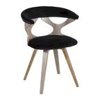 Chaise de salle à manger/chaise d'appoint pivotante moderne de style Mid-Century Carson Carrington Viby - N/A