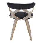 Chaise de salle à manger/chaise d'appoint pivotante moderne de style Mid-Century Carson Carrington Viby - N/A