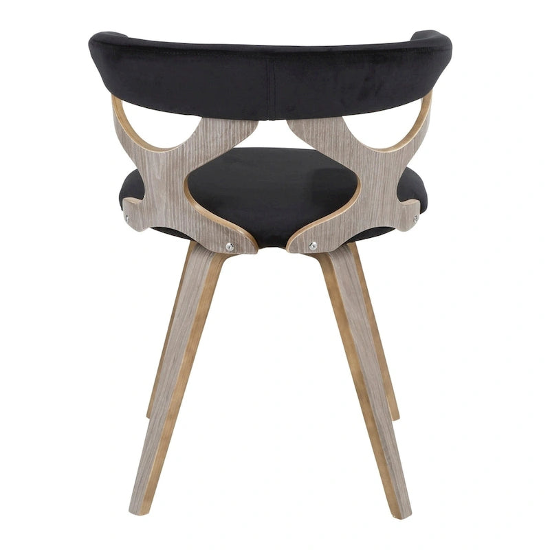 Chaise de salle à manger/chaise d'appoint pivotante moderne de style Mid-Century Carson Carrington Viby - N/A