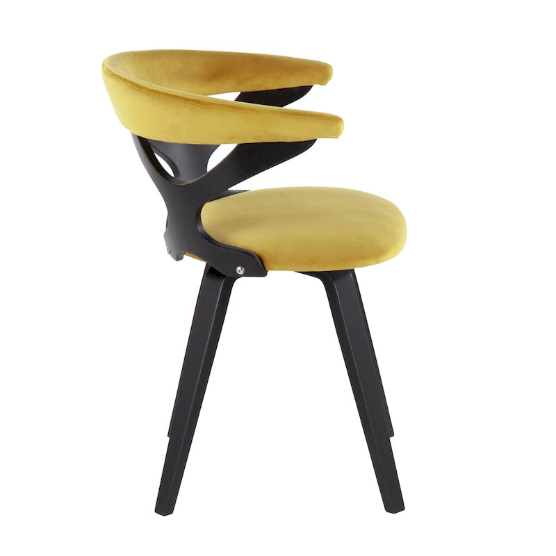 Chaise de salle à manger/chaise d'appoint pivotante moderne de style Mid-Century Carson Carrington Viby - N/A