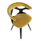 Chaise de salle à manger/chaise d'appoint pivotante moderne de style Mid-Century Carson Carrington Viby - N/A