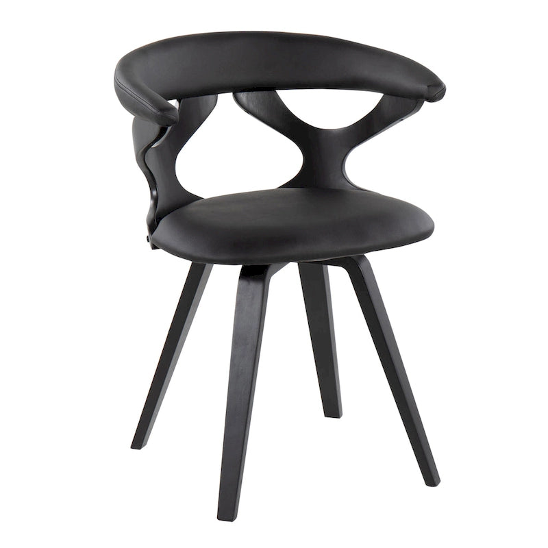 Chaise de salle à manger/chaise d'appoint pivotante moderne de style Mid-Century Carson Carrington Viby - N/A