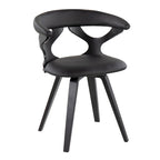 Chaise de salle à manger/chaise d'appoint pivotante moderne de style Mid-Century Carson Carrington Viby - N/A