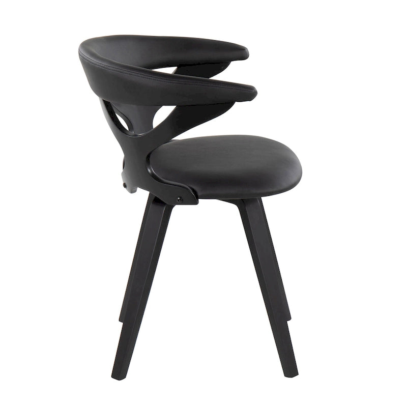 Chaise de salle à manger/chaise d'appoint pivotante moderne de style Mid-Century Carson Carrington Viby - N/A