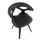 Chaise de salle à manger/chaise d'appoint pivotante moderne de style Mid-Century Carson Carrington Viby - N/A