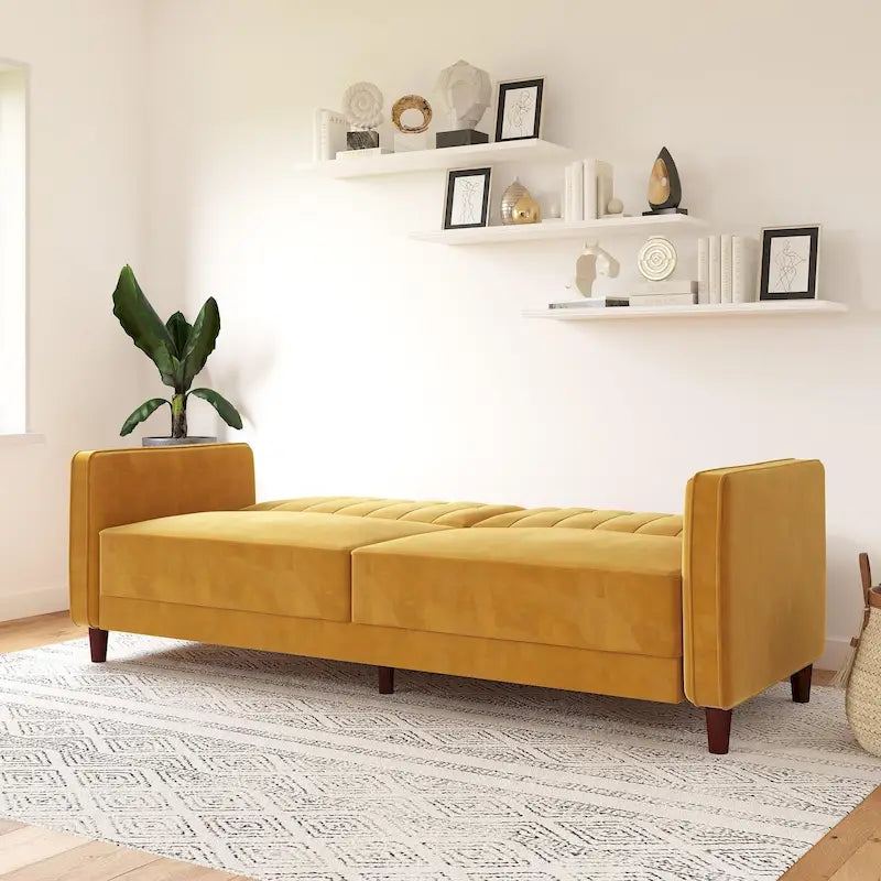 Futon trasformabile trapuntato Ivy Avenue Greene