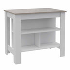 Isola da Cucina con Superficie Antibatterica FM Furniture Brooklyn