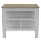 Isola da Cucina con Superficie Antibatterica FM Furniture Brooklyn