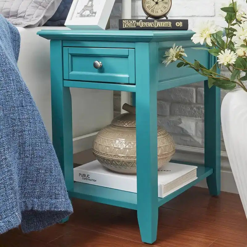 Tavolino con 1 cassetto Zayden con stazione di ricarica di iNSPIRE Q Bold