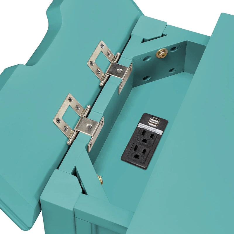 Tavolino con 1 cassetto Zayden con stazione di ricarica di iNSPIRE Q Bold