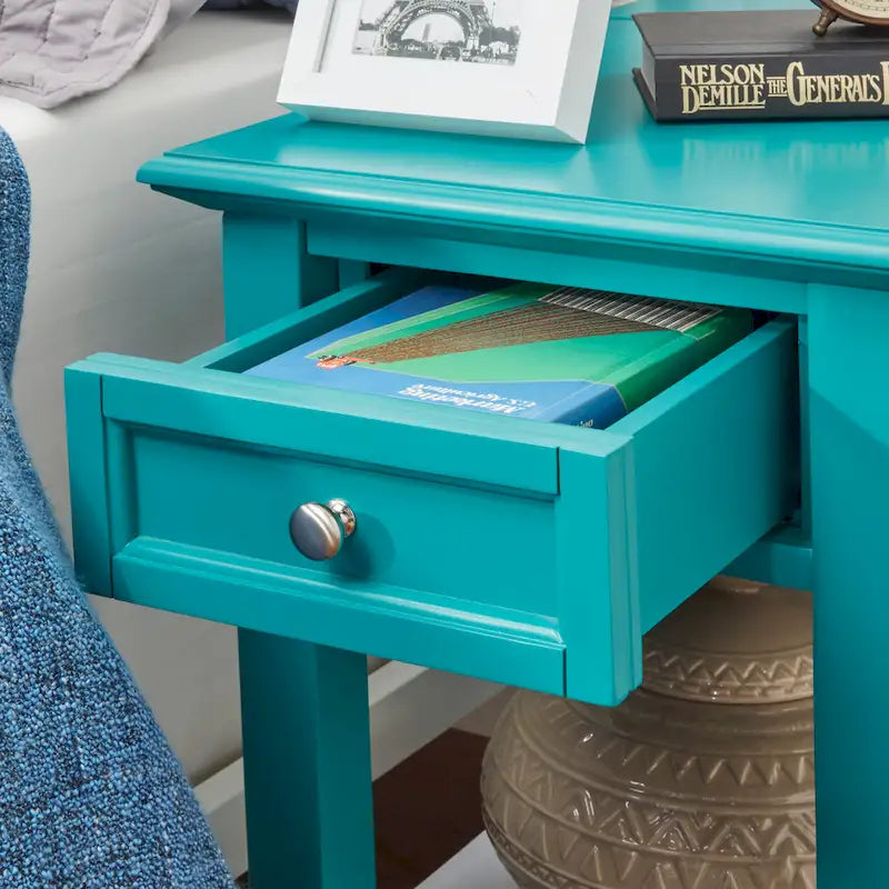 Tavolino con 1 cassetto Zayden con stazione di ricarica di iNSPIRE Q Bold