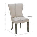 Sedia da pranzo Madison Park Signature Helena