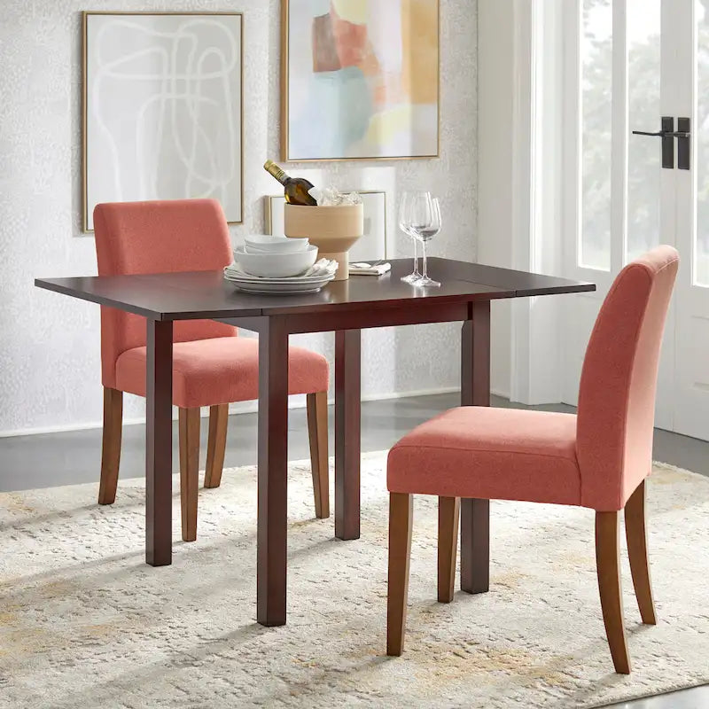 Set da pranzo a 3 pezzi con ante a ribalta Jordan Simple Living