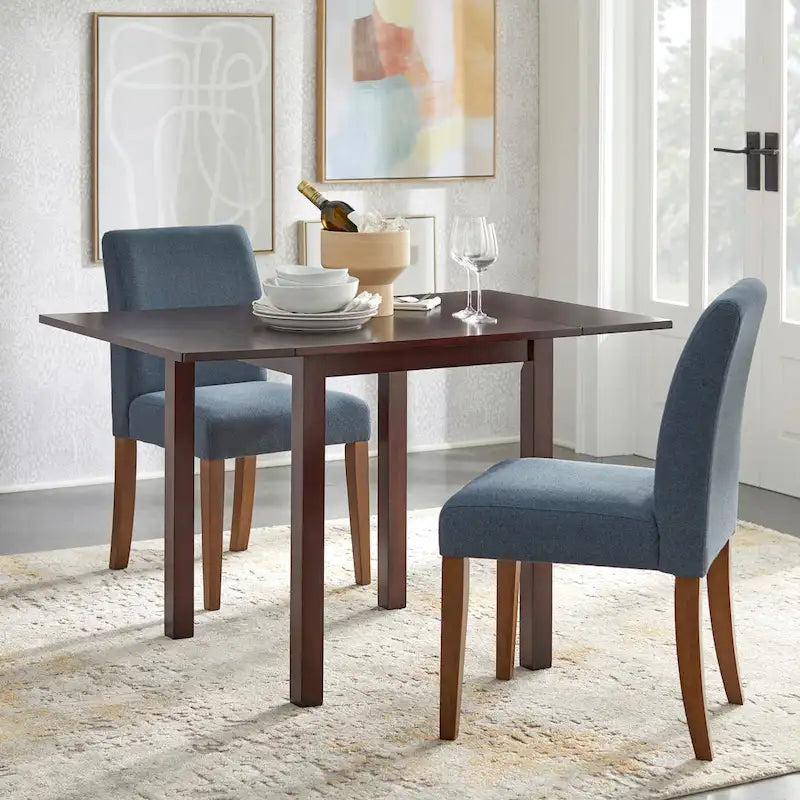 Set da pranzo a 3 pezzi con ante a ribalta Jordan Simple Living