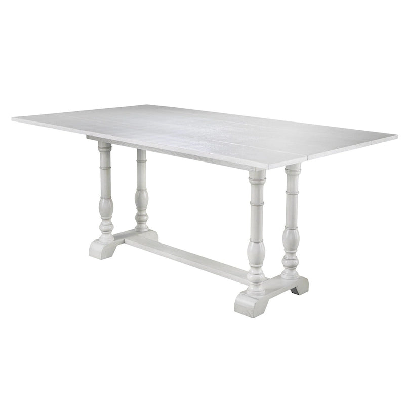 SEI Furniture Tavolo da pranzo a consolle con cavalletto a ribalta stile rustico Eddlewood