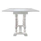 SEI Furniture Tavolo da pranzo a consolle con cavalletto a ribalta stile rustico Eddlewood