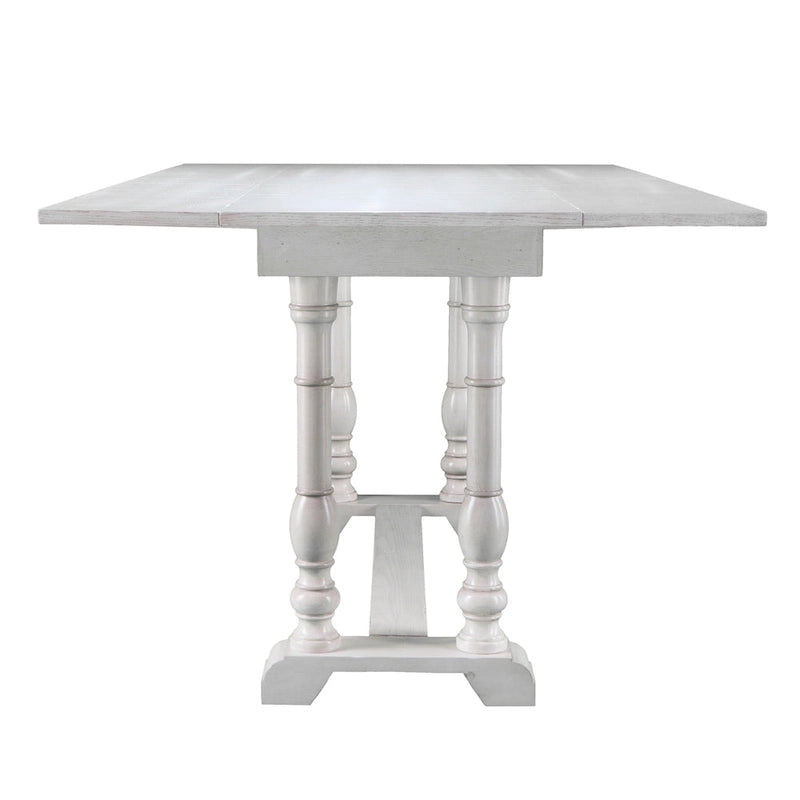 SEI Furniture Tavolo da pranzo a consolle con cavalletto a ribalta stile rustico Eddlewood
