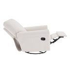 Heido Poltrona Relax Reclinabile Manuale con Funzione Girevole a 360 Gradi, Set da 2