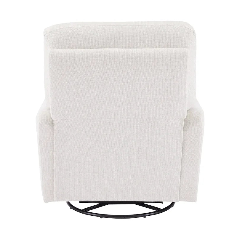 Heido Poltrona Relax Reclinabile Manuale con Funzione Girevole a 360 Gradi, Set da 2