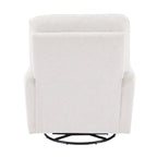 Heido Poltrona Relax Reclinabile Manuale con Funzione Girevole a 360 Gradi, Set da 2